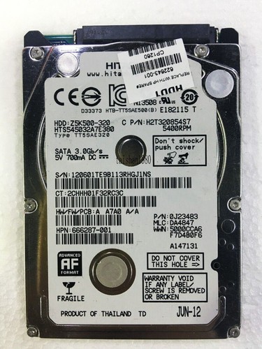 Hitachi z5k500 hts545032a7e380 - hitachi,