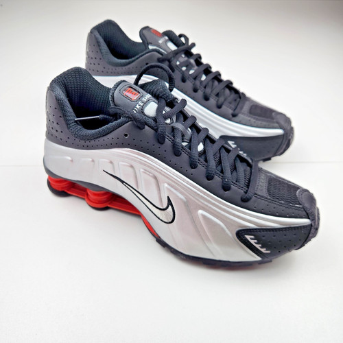 Nike shox nero argento - nero,