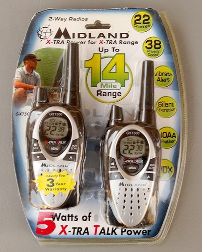 Midland walkie talkie - walkie,