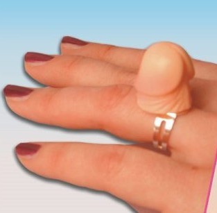 Anello con fallo per - con,