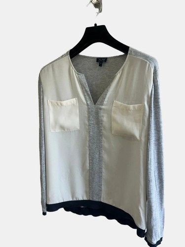 Blouse armani jeans gris - blouse,