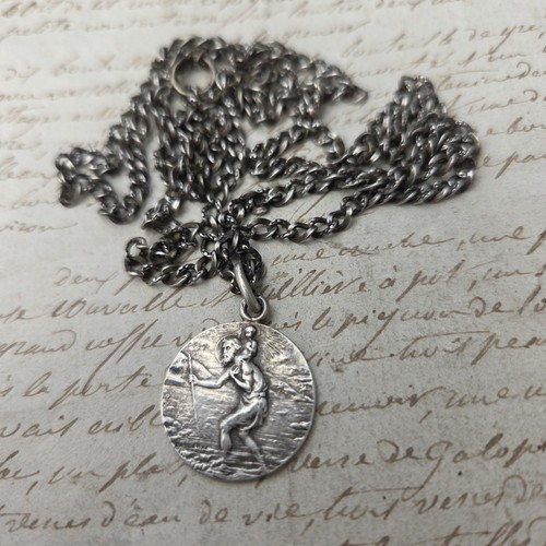 Collana catena medaglia - collana,