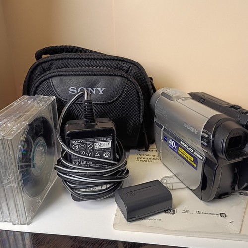 Sony handycam dcr dvd610 40x - sony,