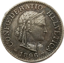 10 Rappen Svizzera 1896 -