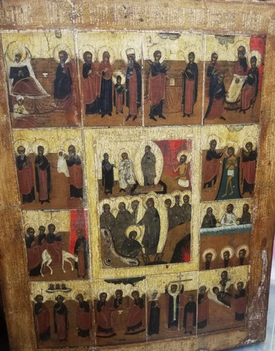 Icona antica feste del - 12,