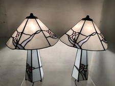 Coppia Lampade stile Liberty modello Tiffany