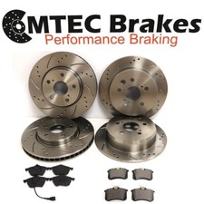 Golf MK4 Gt Tdi 130 Forati Scanalati Anteriore e Dischi Freno Forti Pads