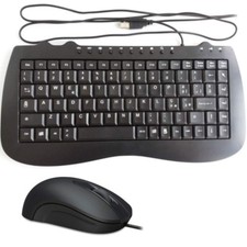 Kit mouse tastiera fili PC USB