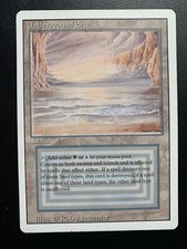 MTG Underground Sea - MTG Revised Rare Dual Land Old School EDH Commander
