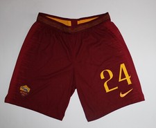 AS ROMA Pantaloncino Ufficiali Nike da gara Calcio Numero 24 Taglia M