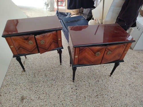 Coppia comodini anni 60 - anni,