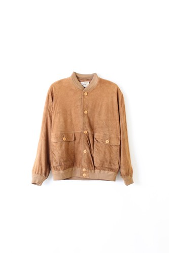 Vintage suede bomber leather - vintage,