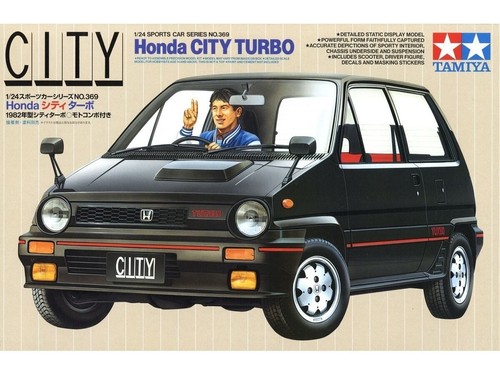 Tamiya honda city turbo con - honda,