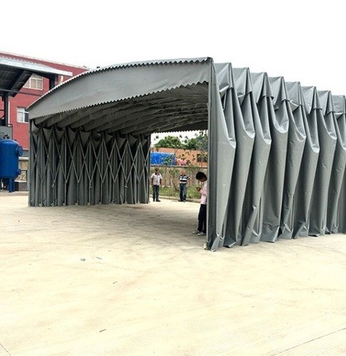Carport capannone retrattile - capannone,