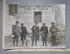 25/2/22)N1 Foto Chivasso Torino Piemonte 1930 Riserva Nocciolino Cacciatori40x30