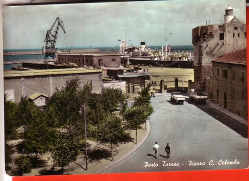 Cartolina porto torres acqu - torres,