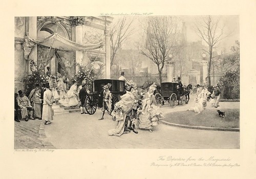 Partenza dalla mascherata 1899