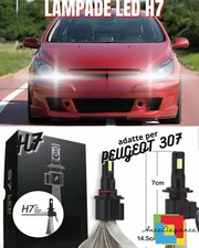 😎KIT LAMPADE ABBAGLIANTI LED PEUGEOT 307 RESTYLING LED H7 6000K😎