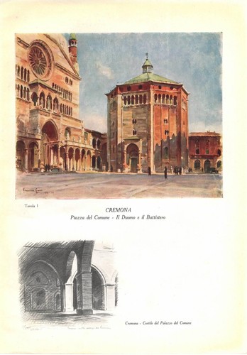 Stampa antica cremona - stampa,