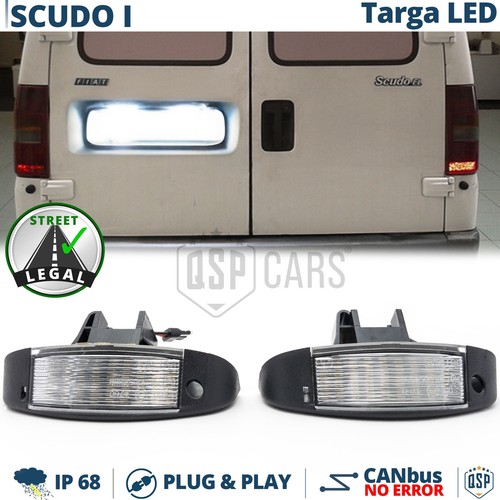 Placchette luci targa led - placchette,