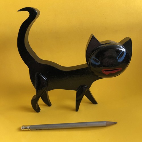 Statuina gatto cattivo - cattivo, in