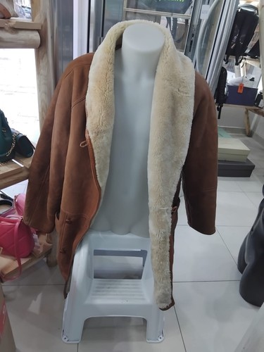 Montone shearling uomo tg48 - shearling,