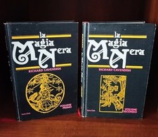 2 libri LA MAGIA NERA Richard Cavendish Vol. I-II storia della magia esoterismo