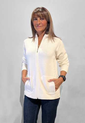 Carla ferroni giacca zip - carla,