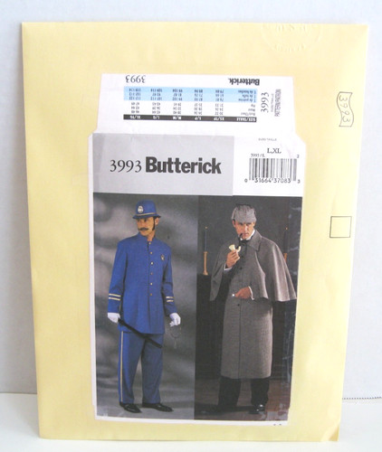 Butterick 3993 easy sherlock - easy,