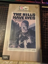 VHS The Hills have eyes hard case only no tape just case