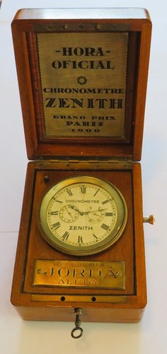 Raro cronometro zenith schiffs - zenith,