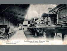 Cuneo S. Vittoria d'Alba Stabilimento Trenino a Vapore F. piccolo  spedita