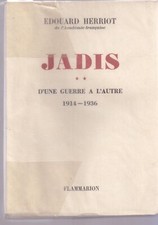 Jadis, tome 2.  D'une guerre