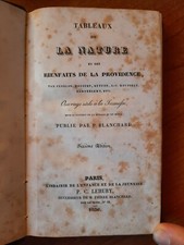 Libro Antico 800 TABLEUX de LA