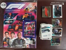 Topps Formula 1 F1 Stickers Figurine 2021 Set Completo 1-32 + Album + Bustina
