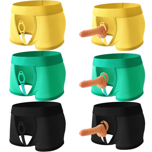 Boxer uomo tronchetti anello