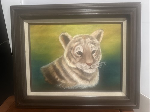 Quadro vintage cucciolo - , di