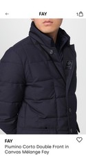 Piumino Corto Fay Double Front