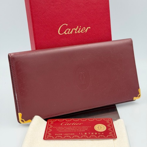 Portafoglio lungo cartier must - cartier,