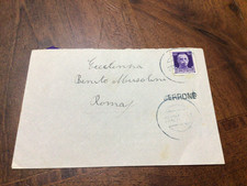 SERRONE FR - 1941- BUSTA INDIRIZZATA A BENITO MUSSOLINI