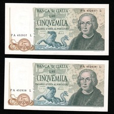 5000 LIRE COLOMBO 2° TIPO