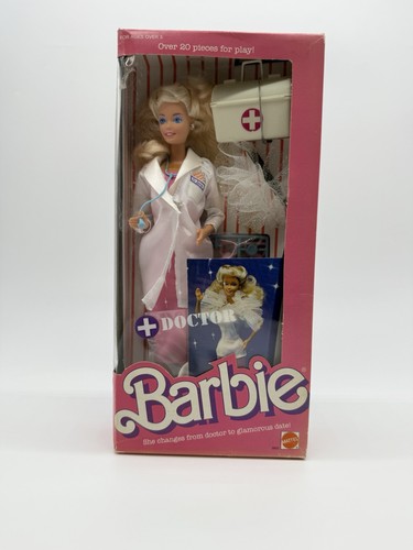 Barbie 1987 doctor - barbie, 1987,