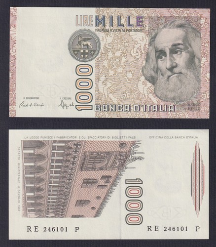 Italia 1000 lire polo 1982 - 1000,