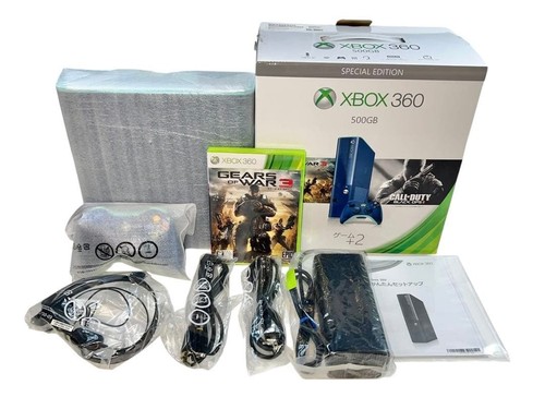 Console xbox 360 - 500gb, blu