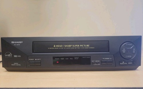Sharp a410 lettore vhs - sharp, 4