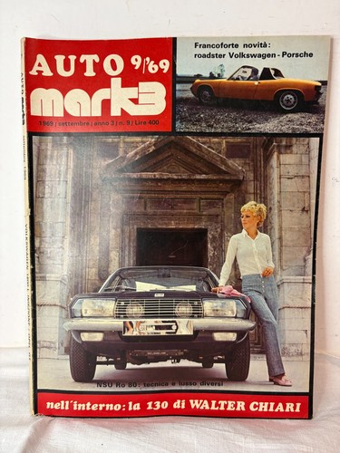 Rivista vintage auto - rivista, epoca