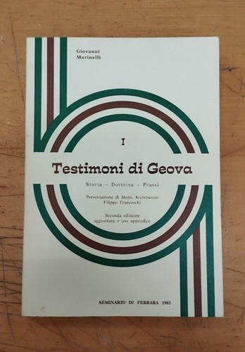 Libro testimoni geova - testimoni,