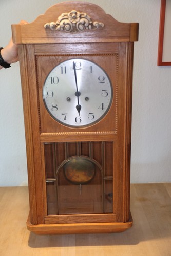 Vecchio orologio parete - orologio, da