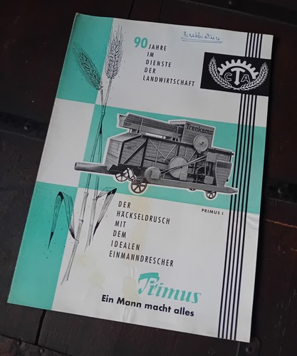 Trebbiatrici einmann primus - trebbiatrici,