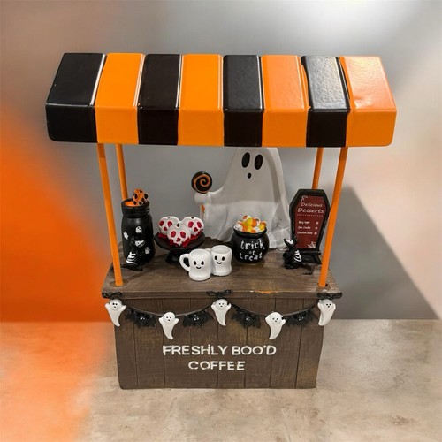 Halloween ghost boo cafe - halloween,